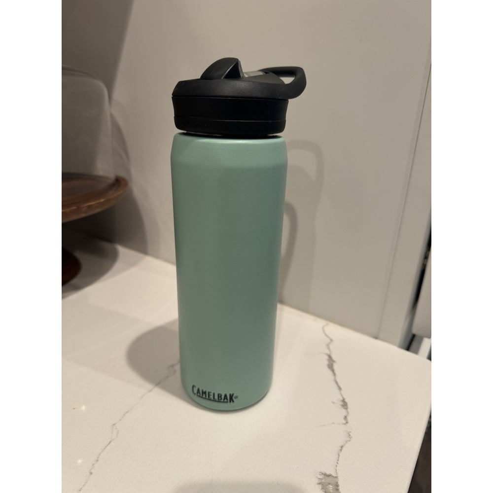 CamelBak Water Bottle with Straw Stainless Steel 25 oz Mint Green